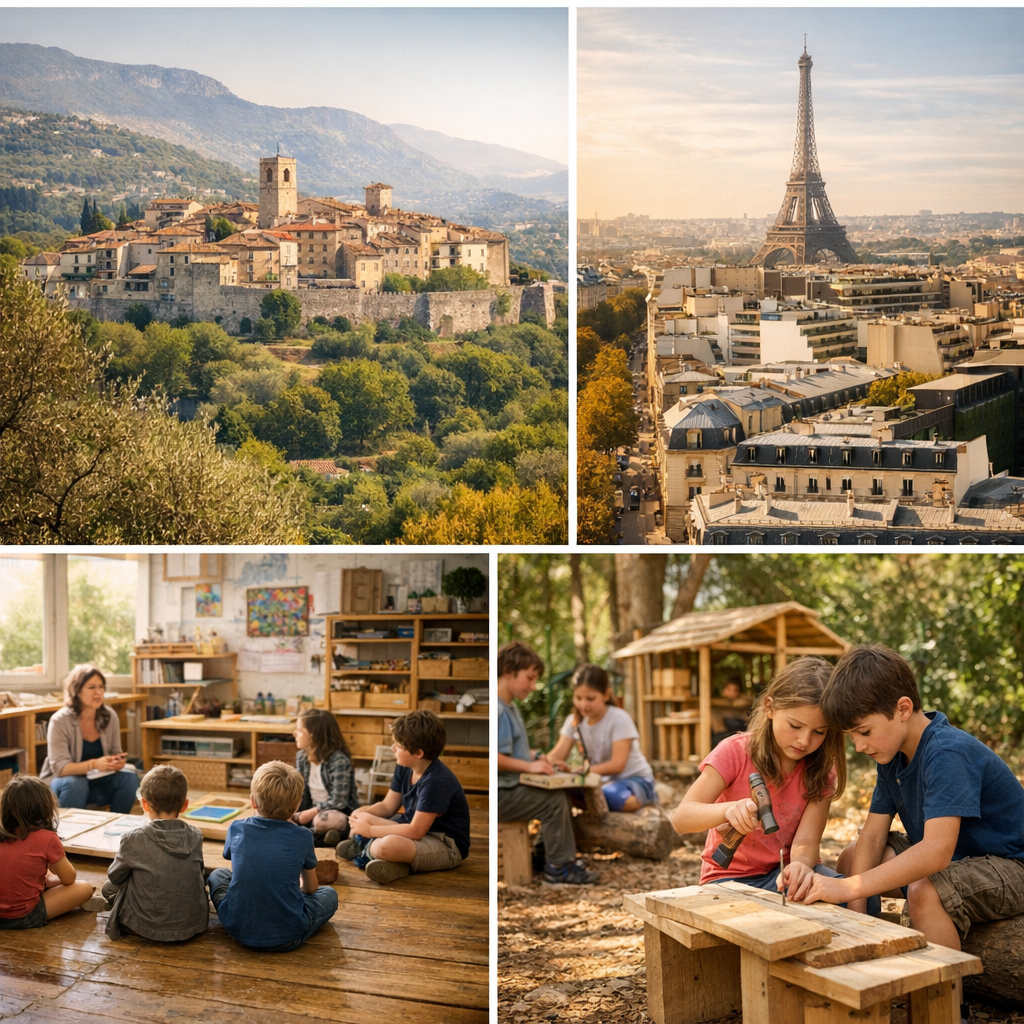 Les repères incontournables&nbsp;: Vence, Paris, collèges et lycées alternatifs
