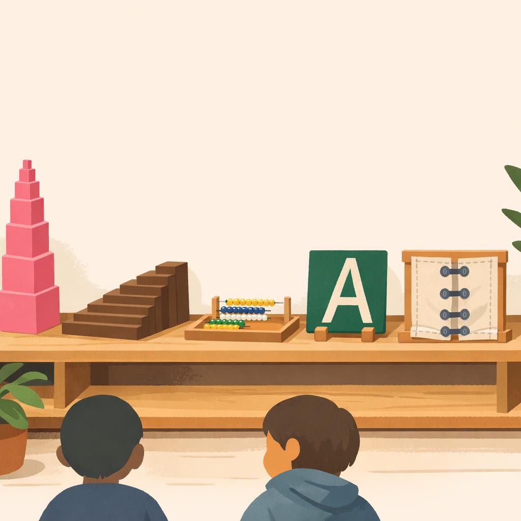 Matériel Montessori Authentique : Reconnaître et Comprendre