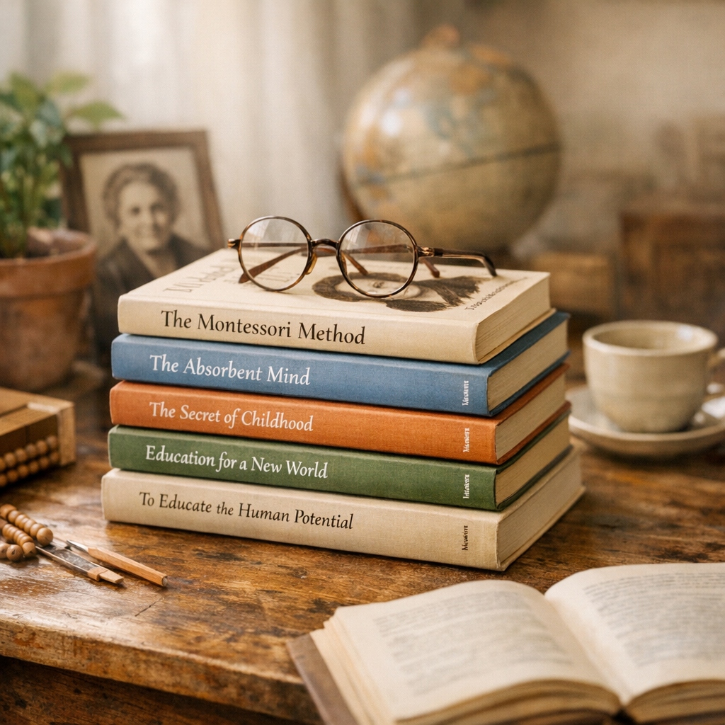 Dans quel ordre lire les livres de Maria Montessori&nbsp;?