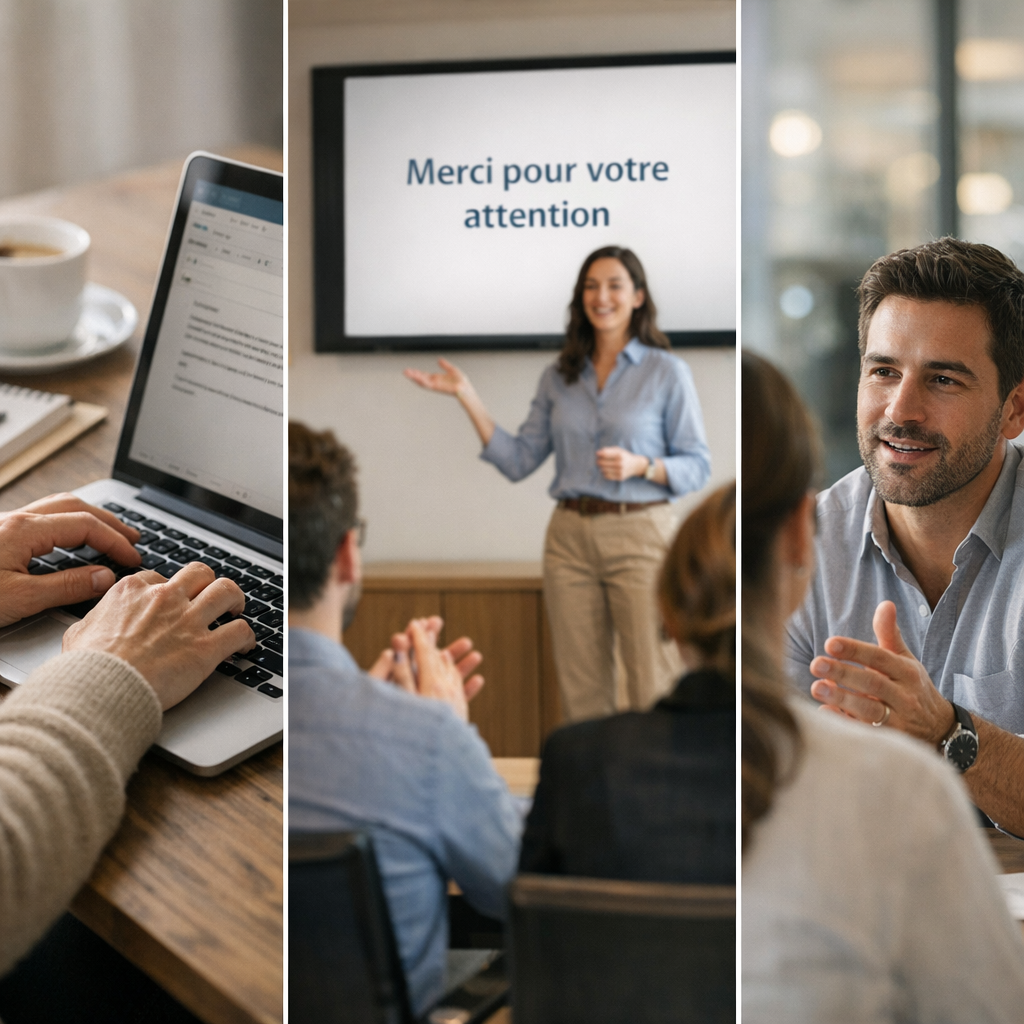 Comment dire merci professionnellement dans un email, un oral ou un diaporama&nbsp;?