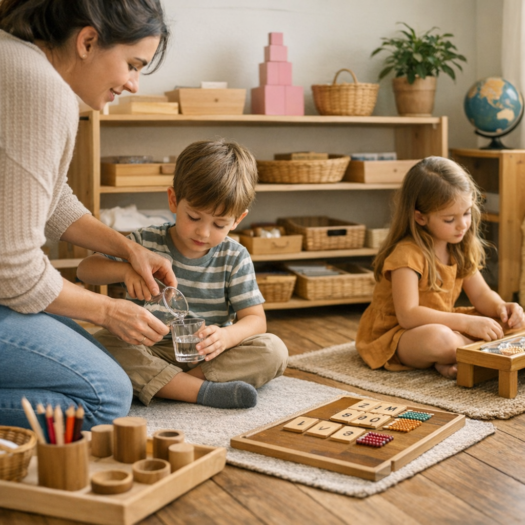 Comment appliquer la méthode Montessori à la maison ou en classe ?