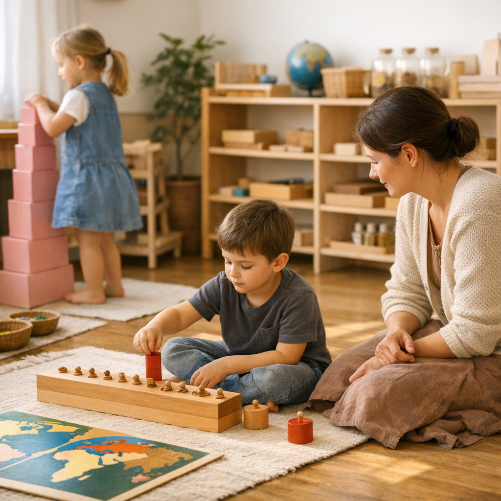 Quel est le degré de liberté dans la pédagogie Montessori ?