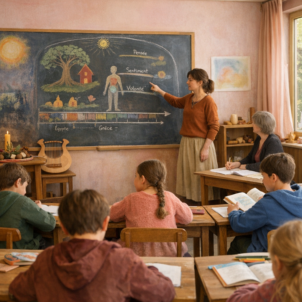 École Steiner&nbsp;: organisation, programme et passerelles avec l’Éducation nationale