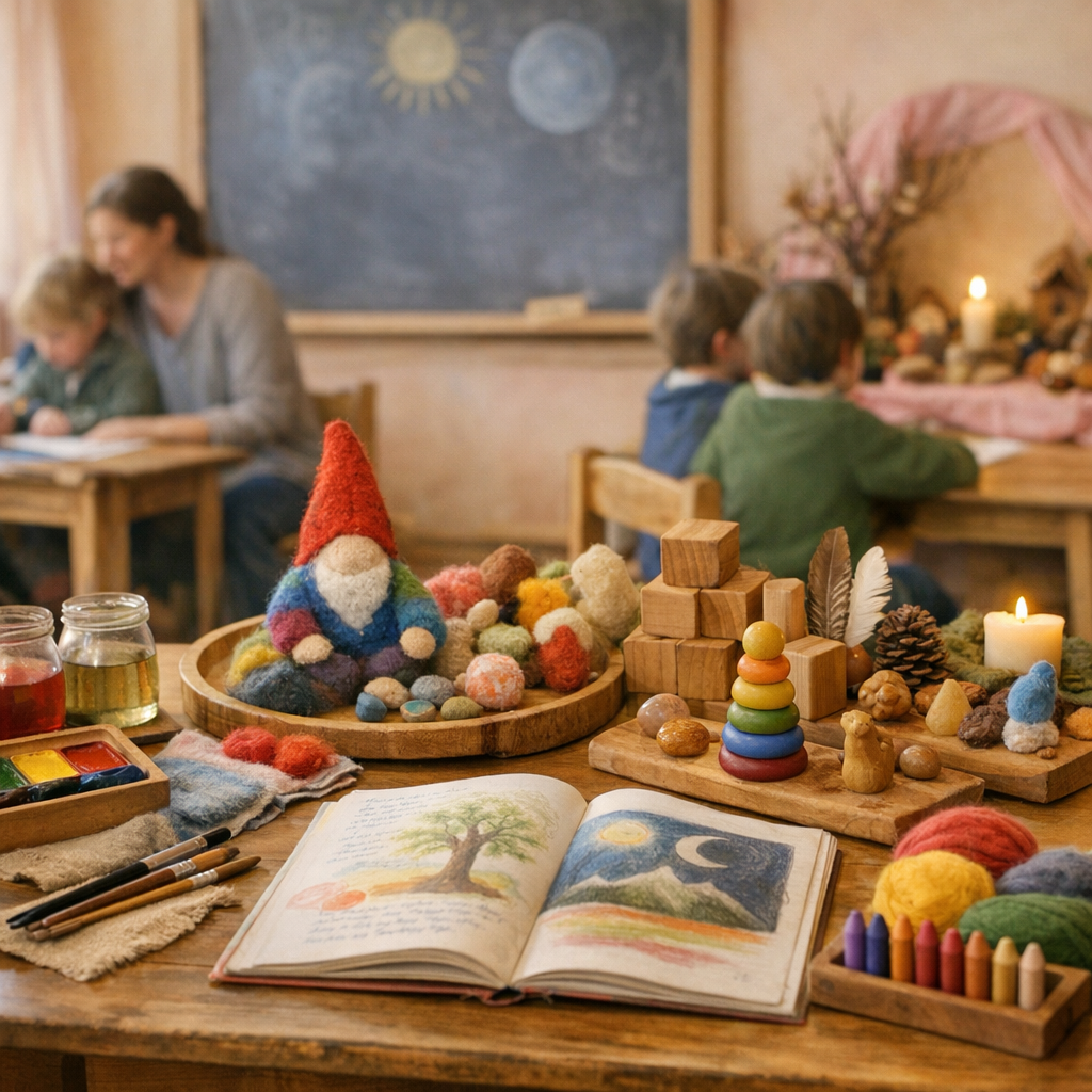 Méthodes, activités et outils pédagogiques Waldorf au quotidien