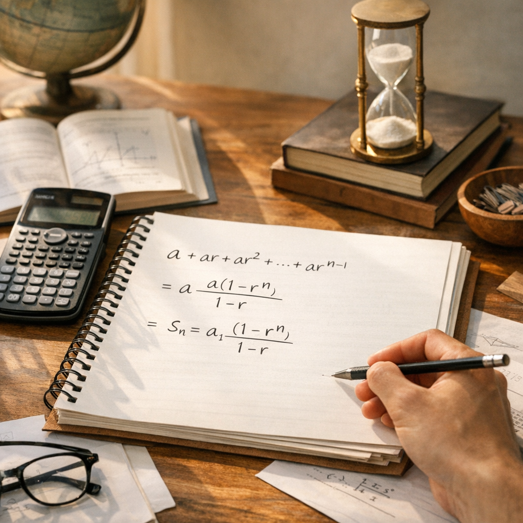 Comment calculer la somme d’une suite géométrique