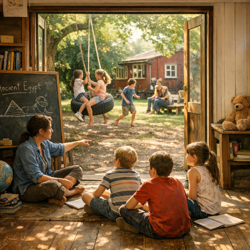 Apprendre à Summerhill : cours volontaires, jeu et développement émotionnel