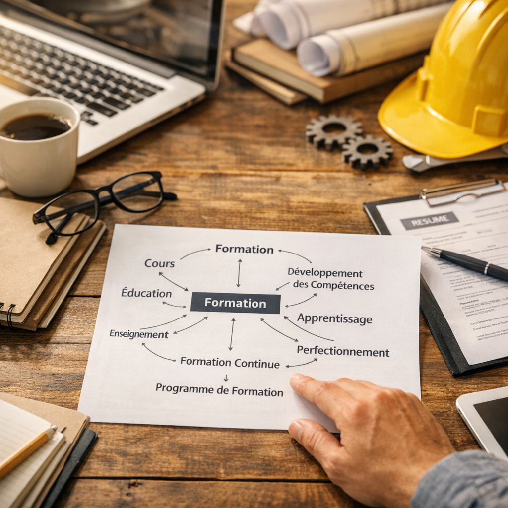 Synonymes les plus utilisés de « formation professionnelle » selon le contexte